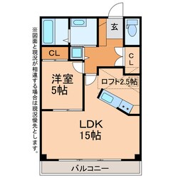 ガーデンコート　ノエルⅡの物件間取画像